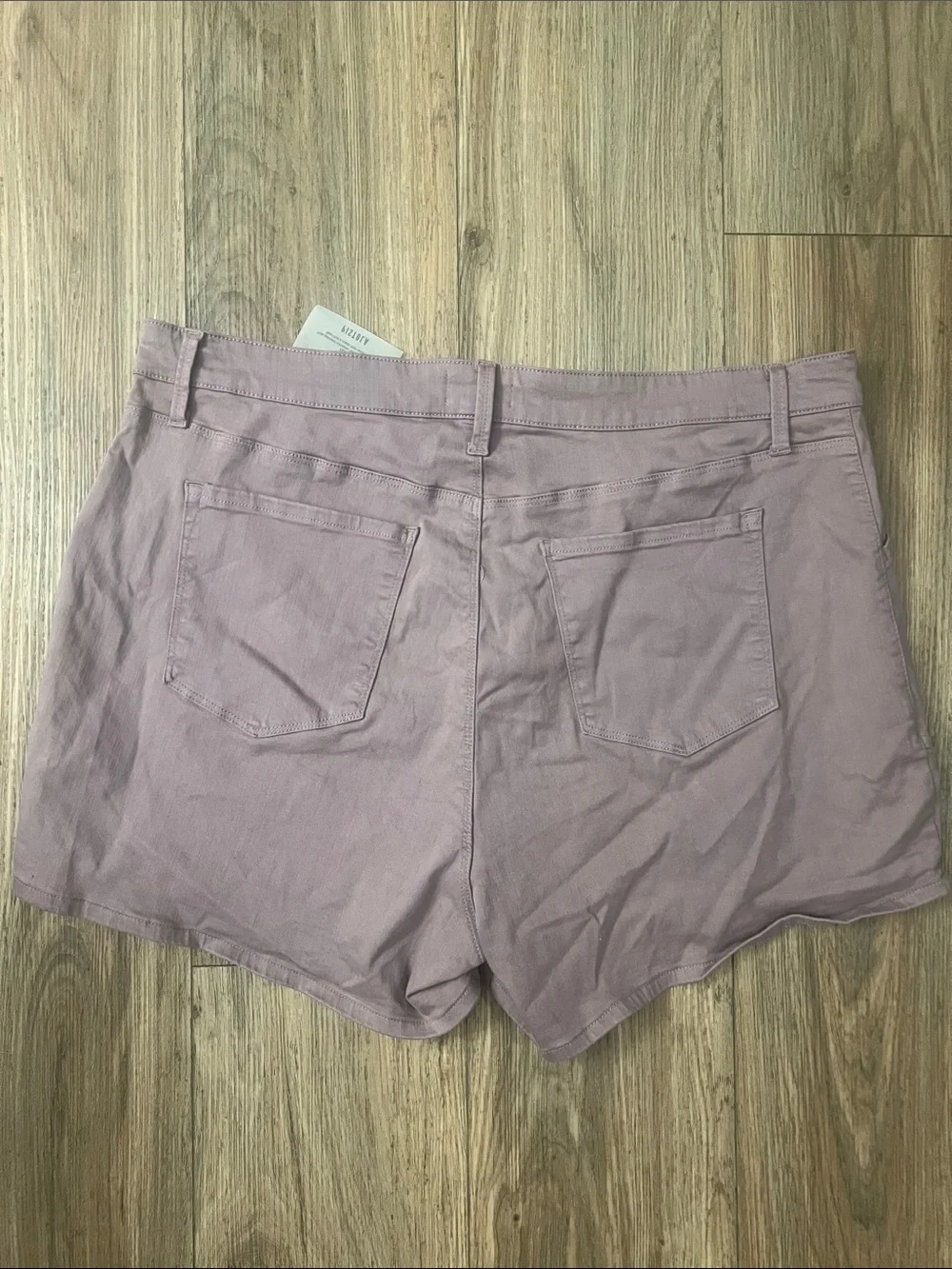 pistola High-Waist Lilac Dust Button-Front Shorts Size‎ 20 NWT